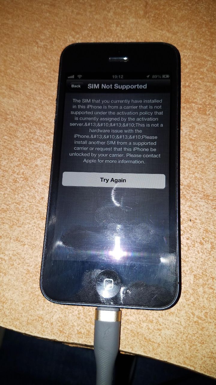 РІДКІСНИЙ iPhone 5 16GB A1429 Black на iOS 6.1.4   (Прив'язаний на оператора) - фото фото фото 10