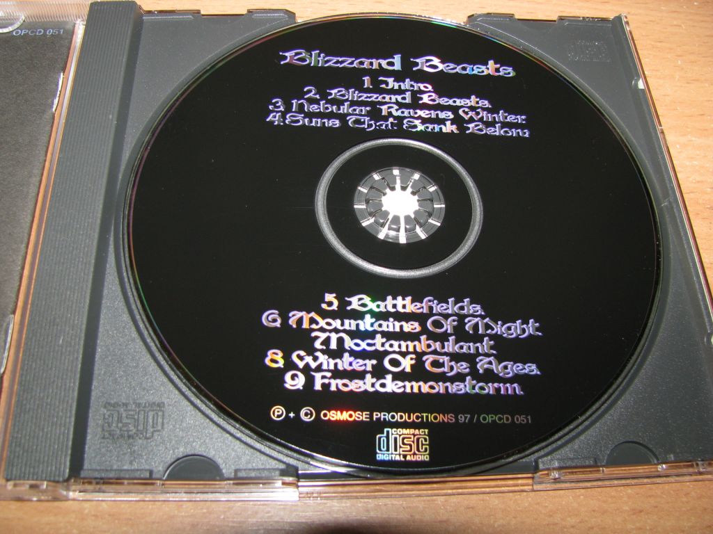 IMMORTAL - Blizzard Beasts  (1997 Osmose 1st press,USA) - фото фото фото 2