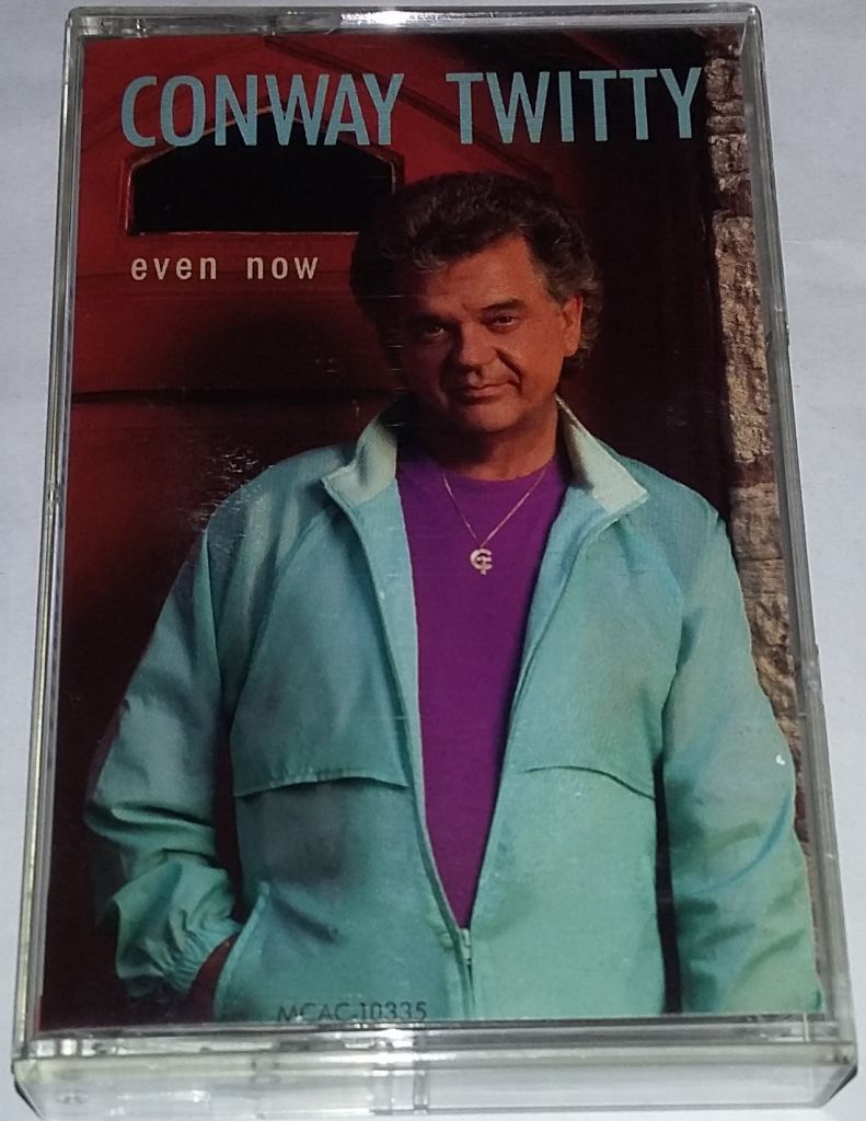 CONWAY TWITTY Even Now. Cassette  US - фото фото фото 0