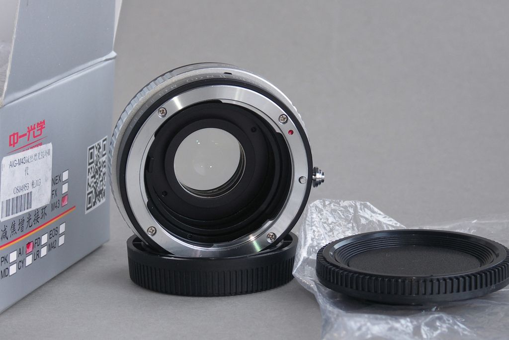 NEW !!! спидбустер Zhongyi Lens Turbo II N           (G) –M43 - фото фото фото 3
