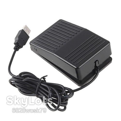USB педаль игровая Game Foot Control Keyboard Action Switch Pedal HID - фото фото фото 1