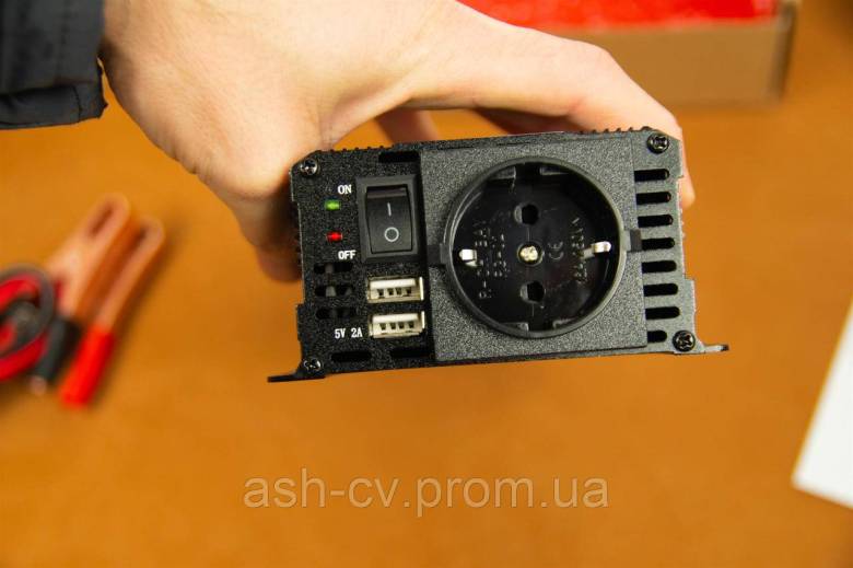 Інвертор, 12V, 220V, Sine Wave, Inverter, 550W - фото фото фото 6