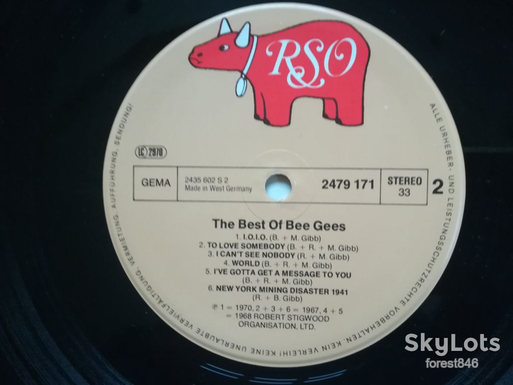The best of Bee Gees   (глянс. конв.)-Ex.+, Німеччина   (&amp;66) - фото фото фото 3