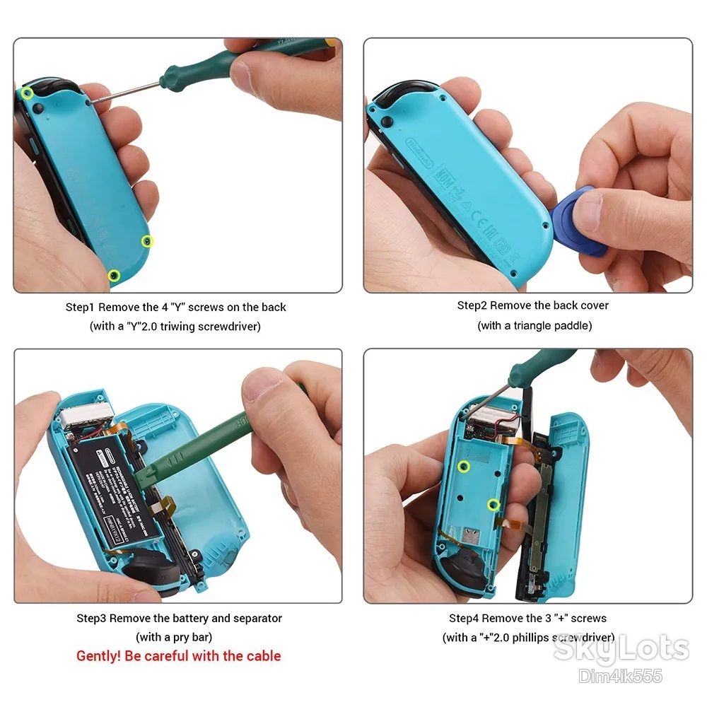 Joy-Con 3D аналоговый джойстик для Nintendo Switch Оригинал 1шт - фото фото фото 7