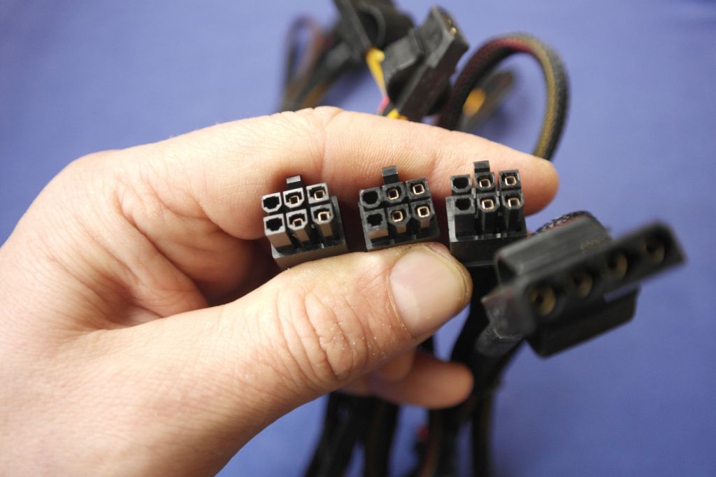 Кабель модульного БП 2 x Molex - 2 вида - фото фото фото 2