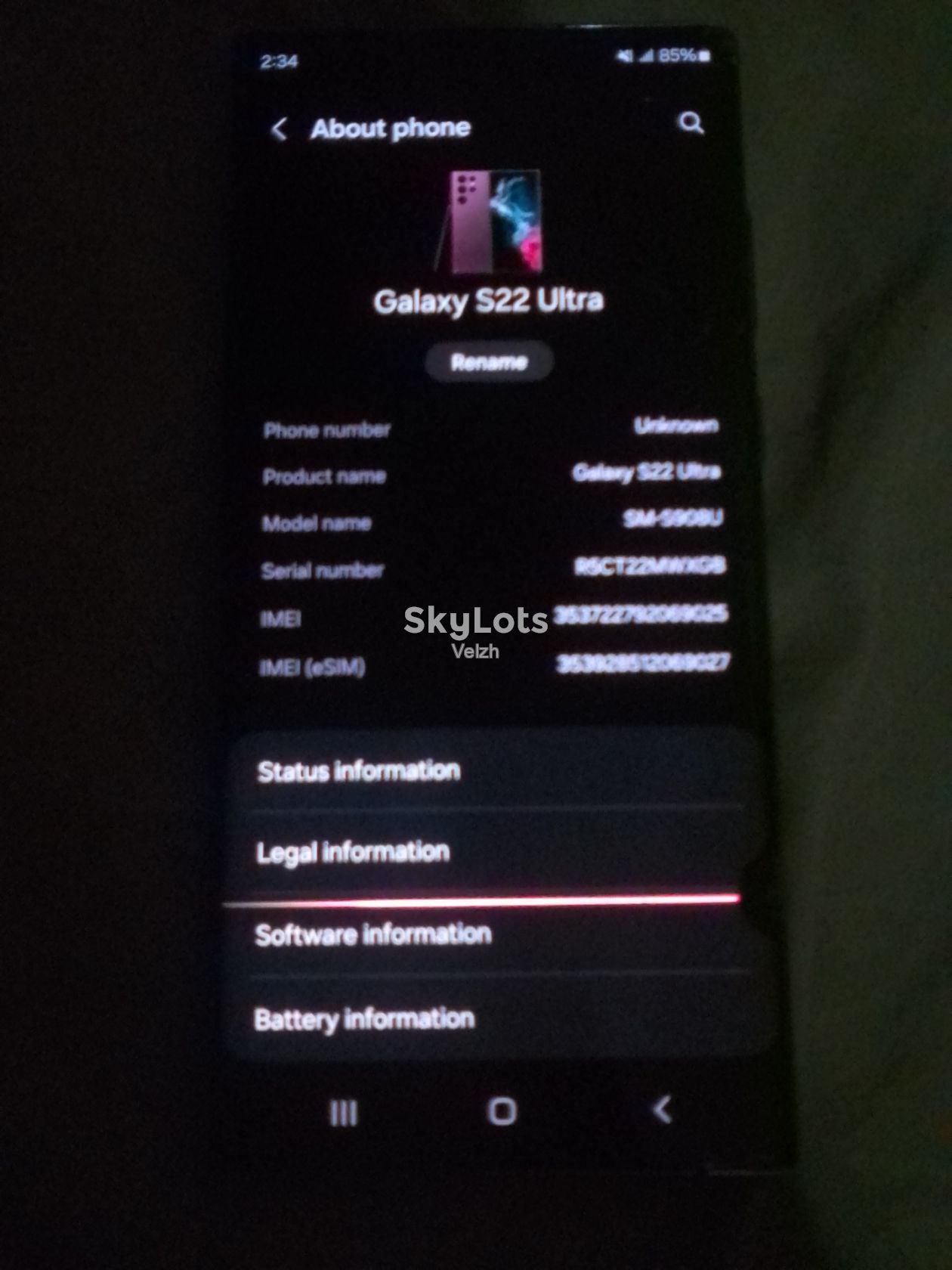 Samsung S22 Ultra 12/512GB SM-S908U Phantom Black - фото фото фото 2