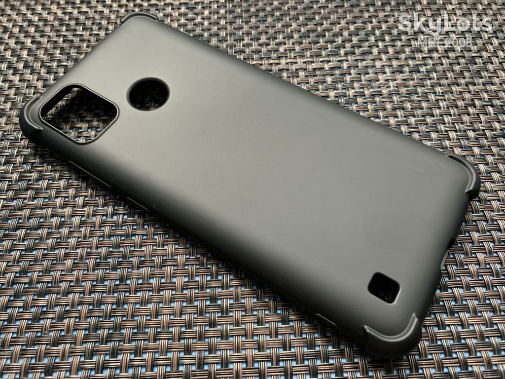 Чехол Silicone Cover для Tecno Pop 4 Pro  (BC3) black - фото фото фото 1