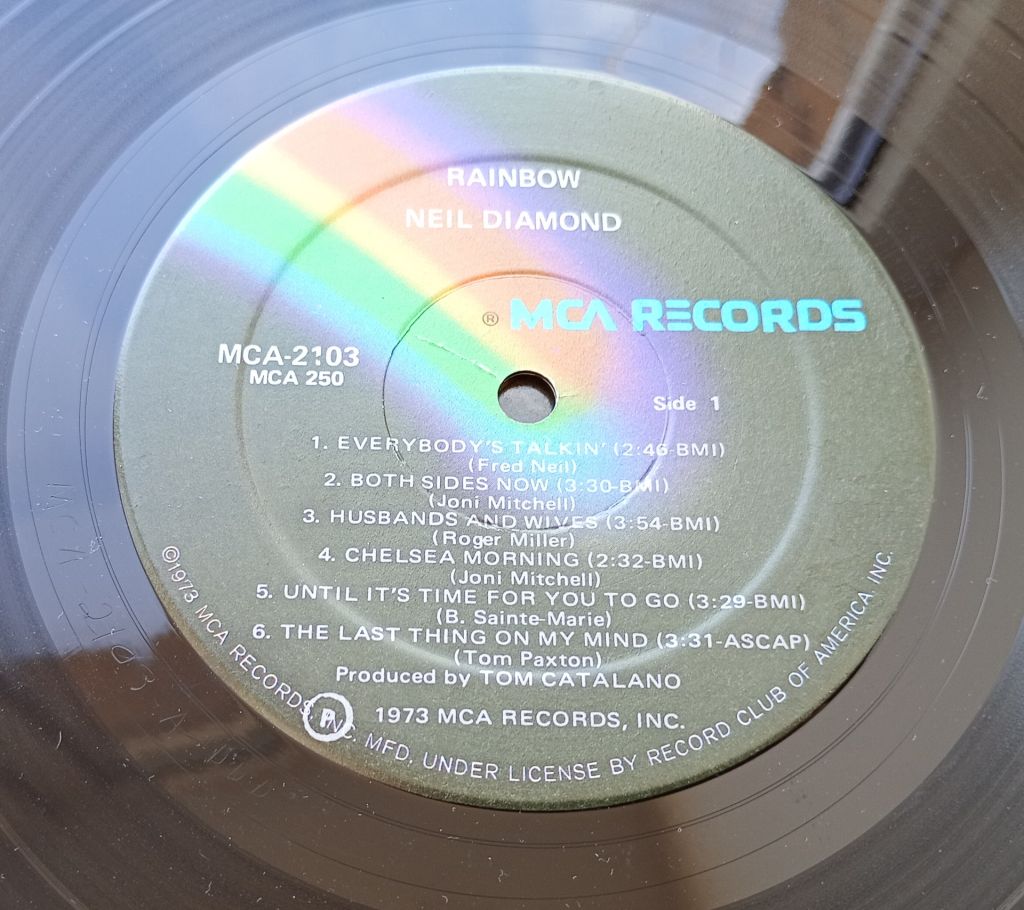 NEIL DIAMOND Rainbow LP EX-/EX - фото фото фото 2