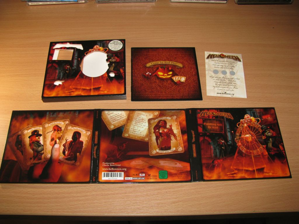 HELLOWEEN - Gambling With The Devil  (2007 Steamhammer  2CD, LIMITED DIGI,1st press) - фото фото фото 1