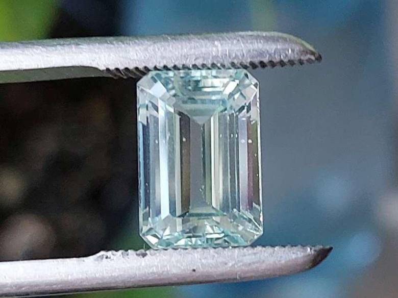 Аквамарин октагон 4.64ct  11.7 x 8mm - фото фото фото 7