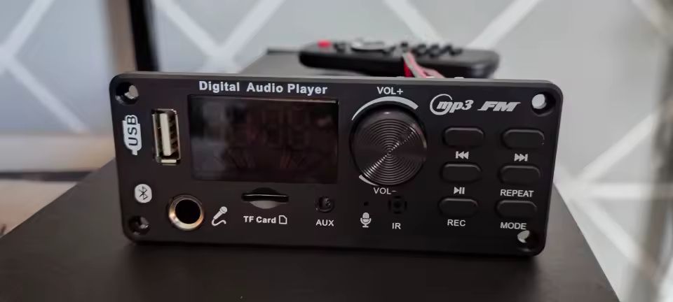 Модуль підсилювача для самостійної збірки MP3-плеєра, FM-радио з Bluetooth 80 Вт, 2*40 Вт - фото фото фото 1