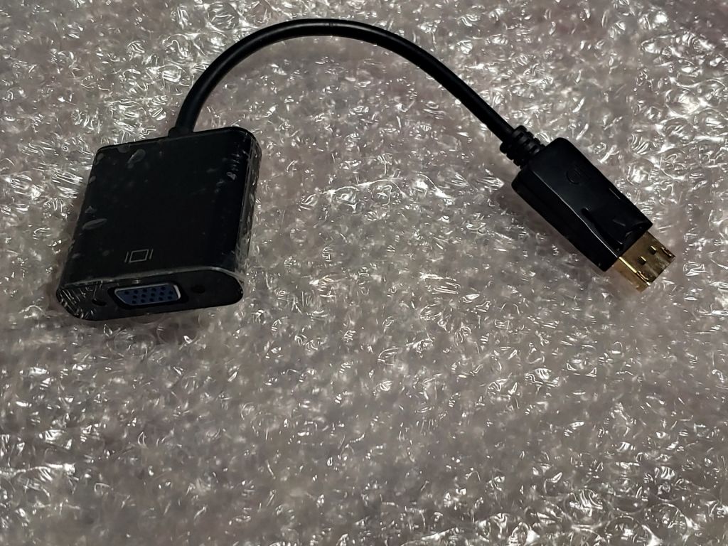 Переходник HP HDMI  (M) - VGA  (F) 0.2 м Черный - фото фото фото 1
