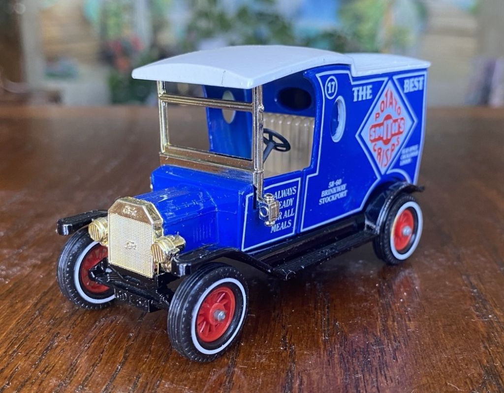 Модель автомобиля FORD MODEL T 1912 POTATO CRISPS 1:43 YESTERYEAR MATCHBOX Англия - фото фото фото 2