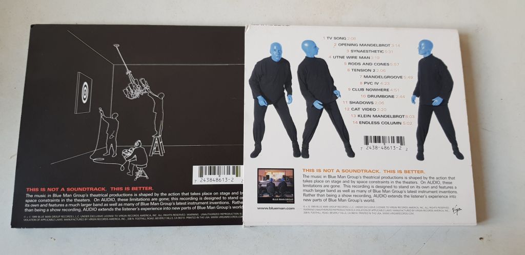 Blue Man Group Audio CD фірмовий - фото фото фото 1