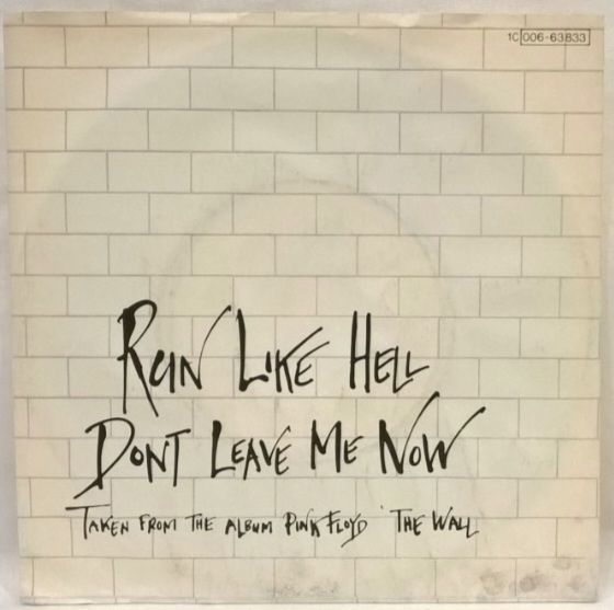 Pink Floyd - Run Like Hell - 1980.  (EP). 7. Vinyl. Пластинка. Germany. - фото фото фото 1