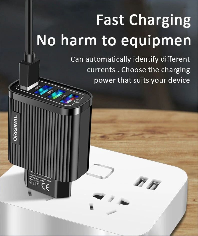 Зарядка 4xUSB - фото фото фото 3