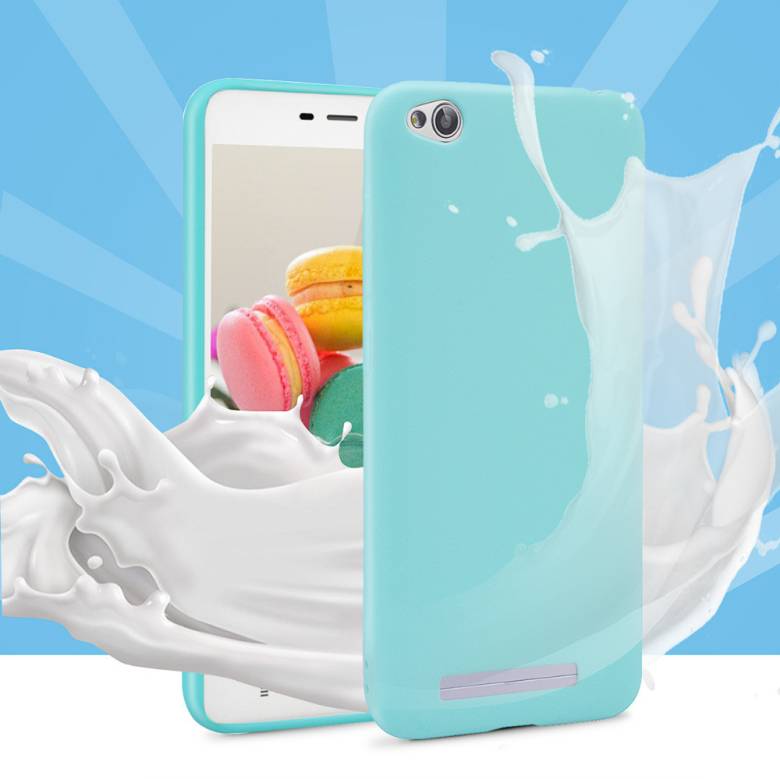 Чохол Xiaomi Redmi 4A силікон soft touch бампер блакитний - фото фото фото 0