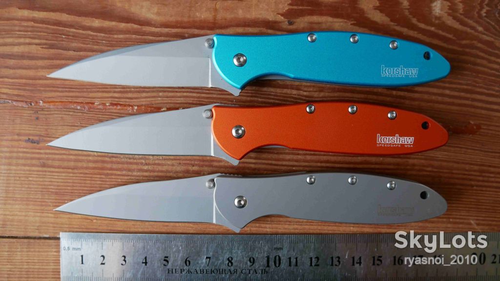Kershaw Leek 1660 Сталь, 8Cr13MoV Grey, Replica, EDC, Frame Lock - фото фото фото 14