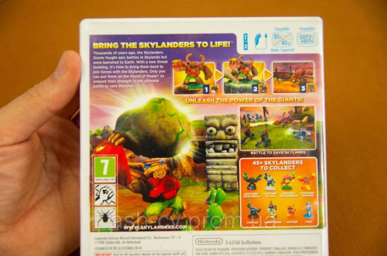 Диск Nintendo Wii - Skylanders Giants - фото фото фото 3