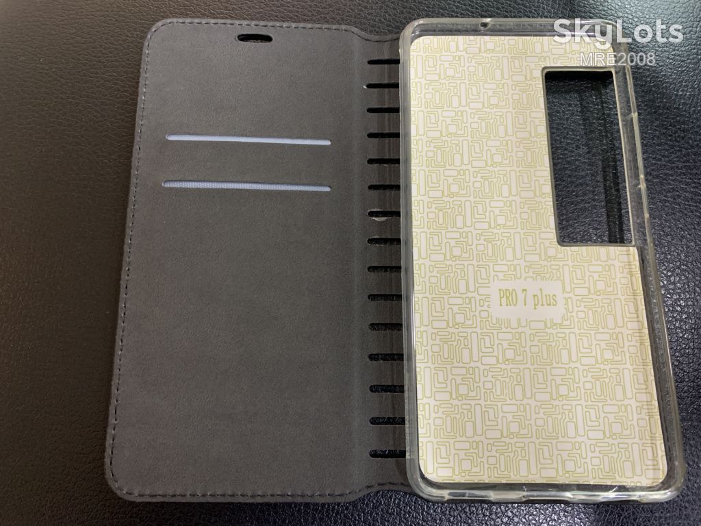 Чехол-книжка Folio Leather для Meizu Pro 7 Plus black - фото фото фото 1