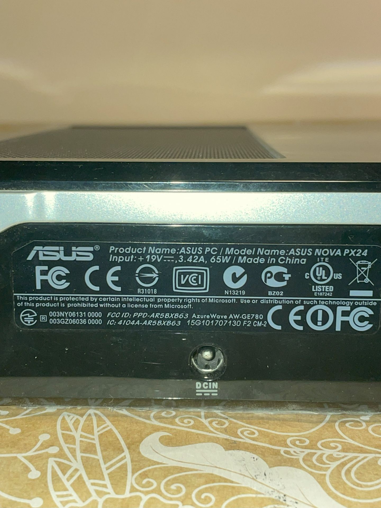 Mini PC ASUS Nova PX24 в рабочем состоянии - фото фото фото 3