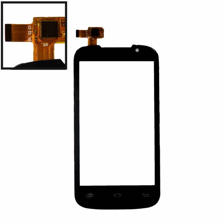 Сенсор (тачскрин) Prestigio 3400 MultiPhone PAP чёрный - фото фото фото 1