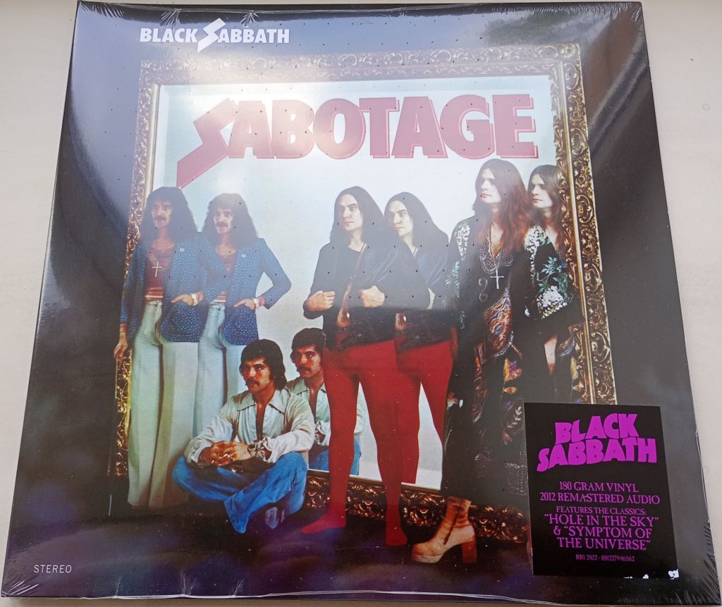 BLACK SABBATH Sabotage LP 180 Gram Sealed/Запечатаний - фото фото фото 0
