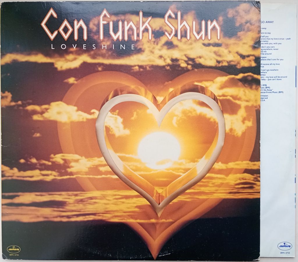 CON FUNK SHUN Loveshine LP VG++/EX - фото фото фото 0