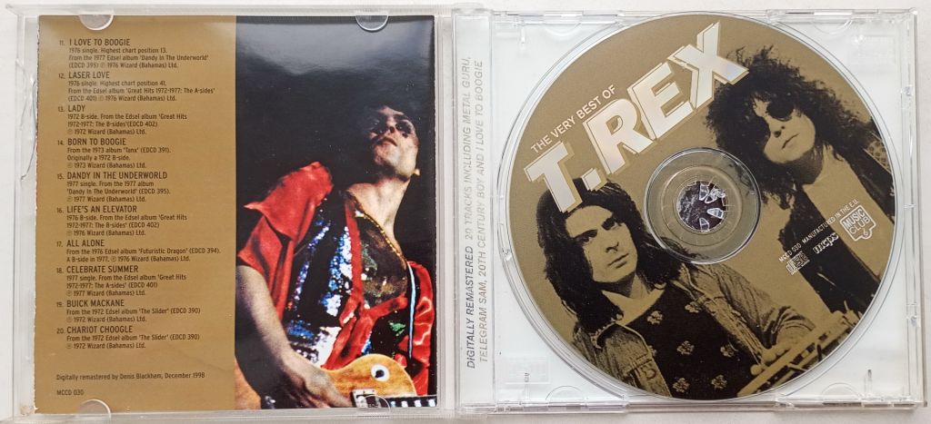 T.REX The Very Best Of T.Rex CD UK - фото фото фото 1