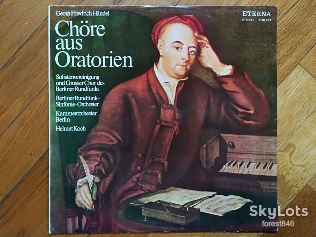 G. F. Handel-Chore aus Oratorien  (глянс. конв.)-NM, НДР - фото фото фото 0