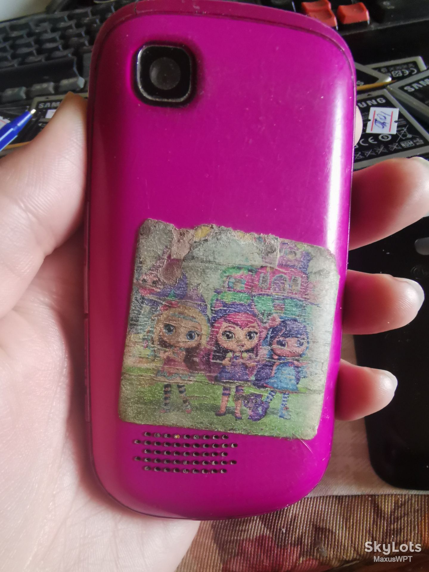 #1956 sklad Nokia Asha 200 pink - фото фото фото 2