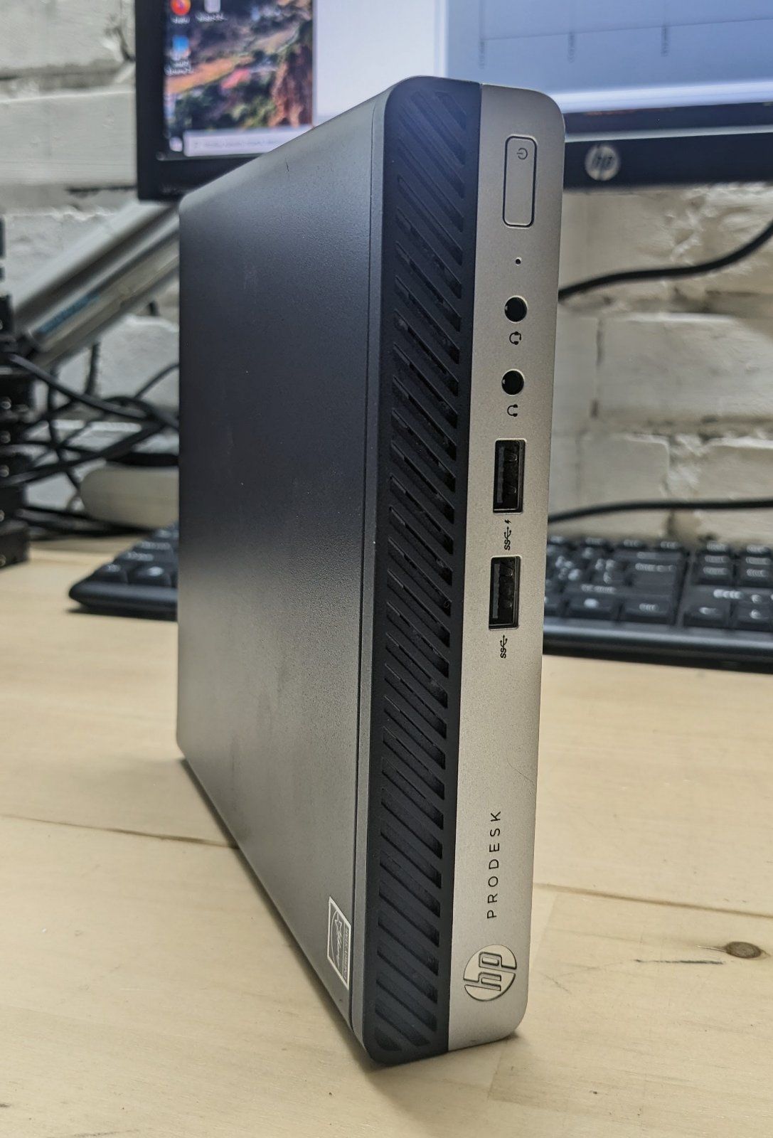 Міні-пк HP сокет AM4/ без DDR4 /без ssd. Б.ж присутній 65ват - фото фото фото 1