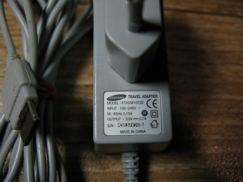 Оригинальное зарядное устройство Samsung Travel Adapter    (модель ATADM10ESE) - фото фото фото 2
