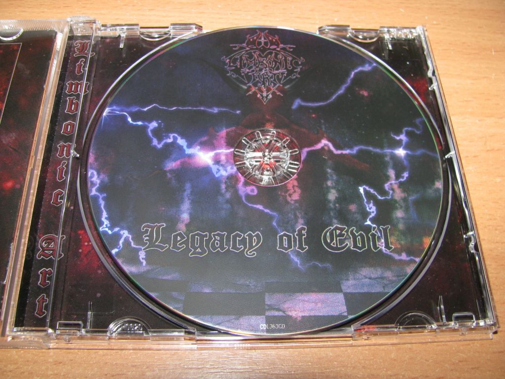 LIMBONIC ART - Legacy Of Evil   (2007 Candlelight 1st press,USA) - фото фото фото 2