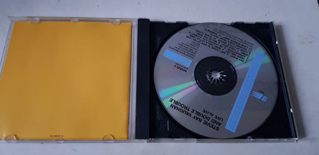 Stevie Ray Vaughan And Double Trouble Live Alive CD фірмовий - фото фото фото 2