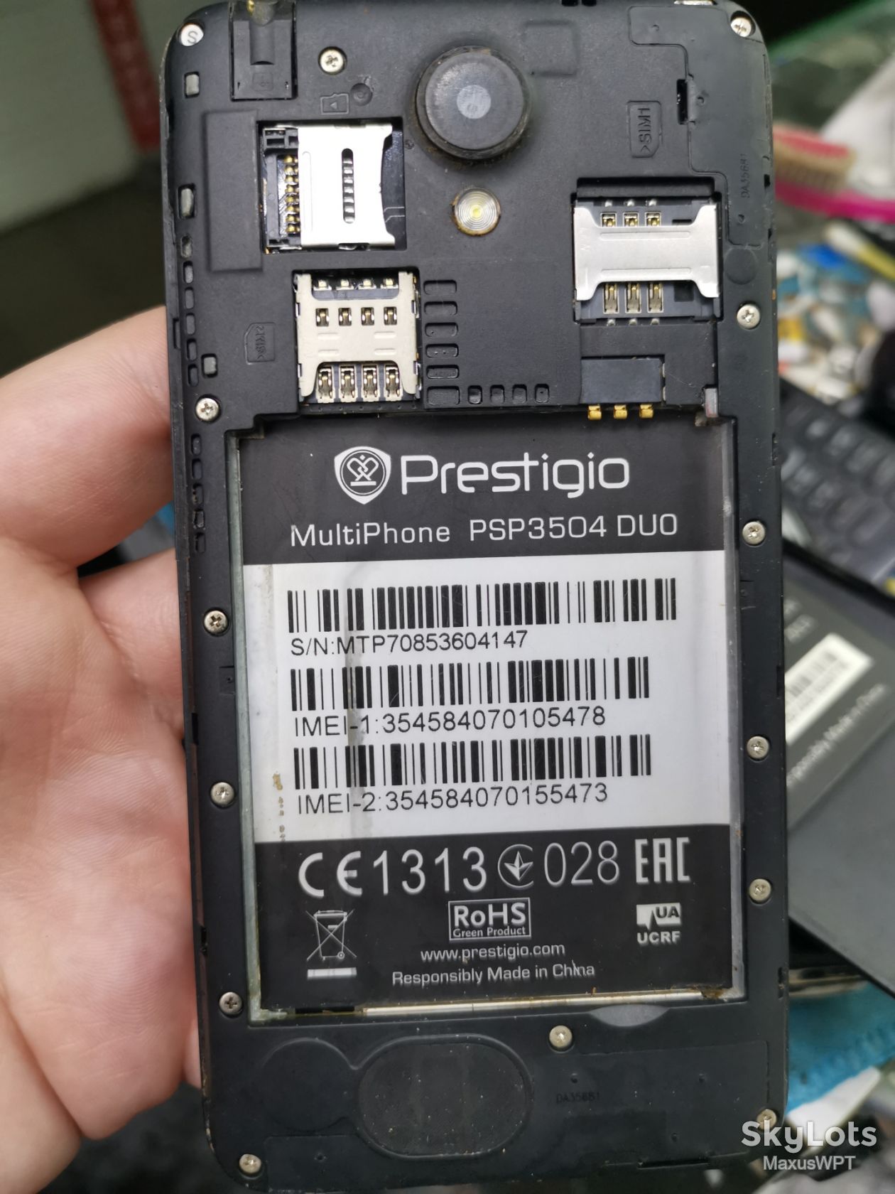 #2144 sklad Prestigio 3504 black - фото фото фото 3