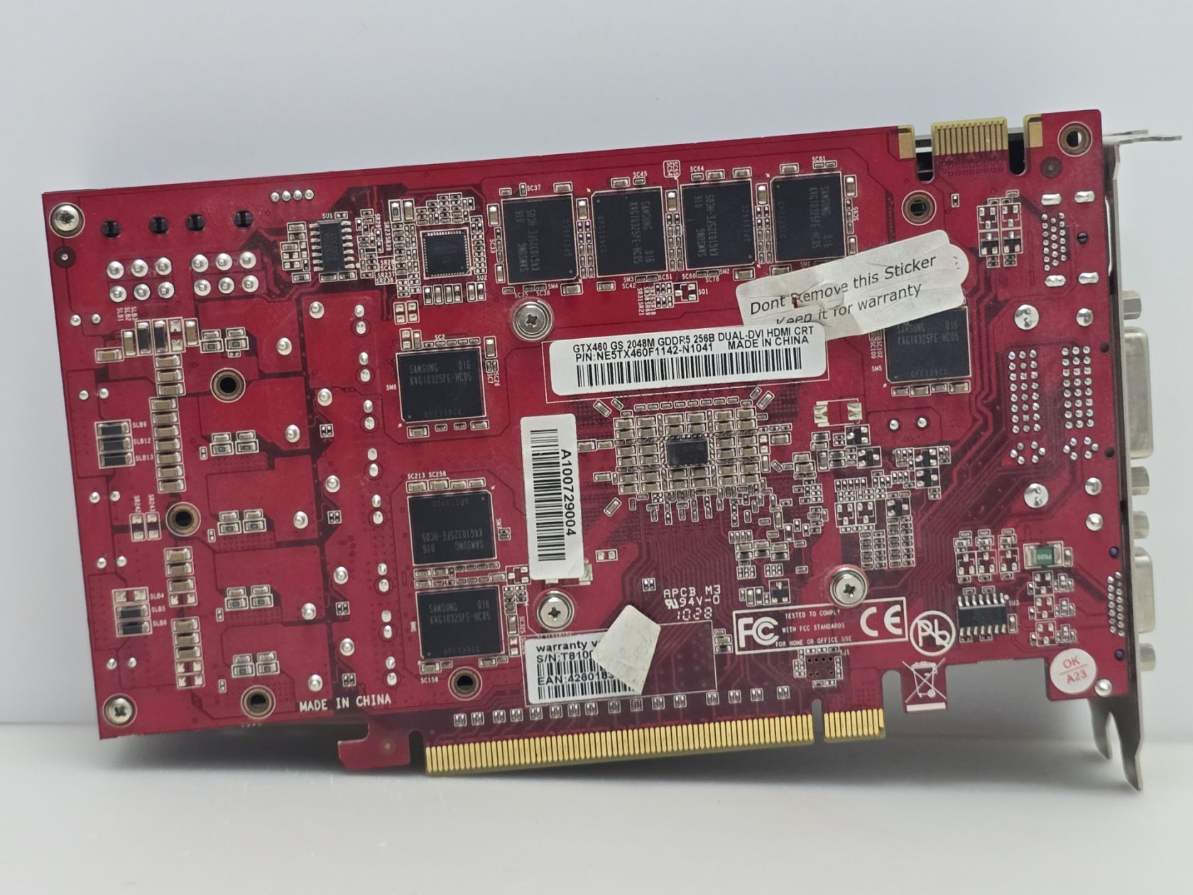 Відеокарта Gainward GeForce GTX 460 2GB  (GDDR5,256 Bit,HDMI,PCI-Ex,Б/у) - фото фото фото 3