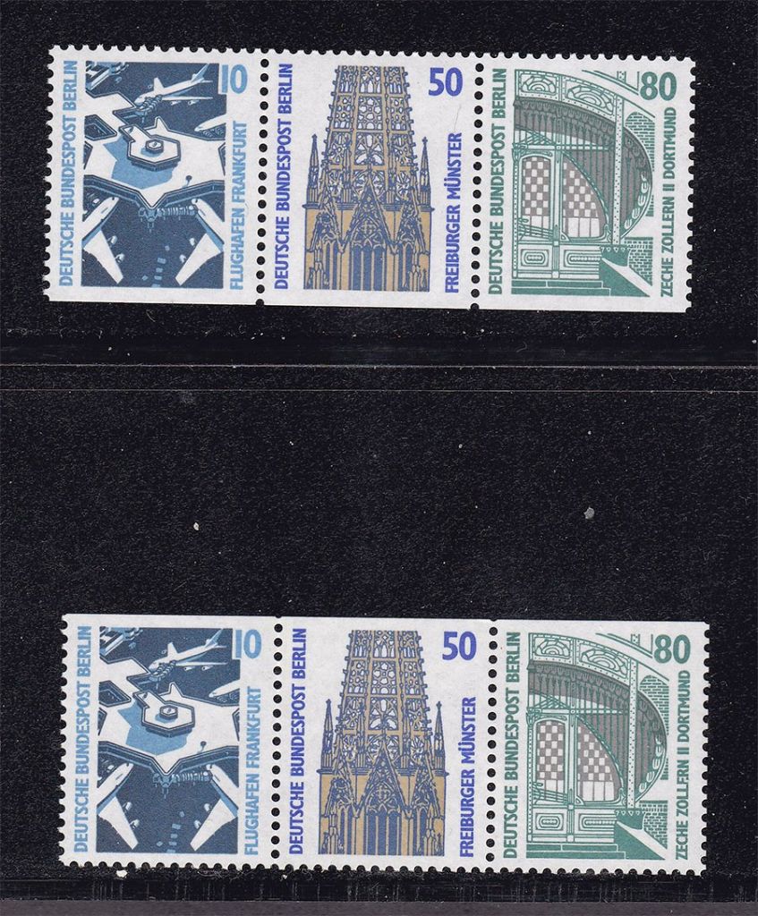 Германия Берлин 1987 г MNH - б/з сторона - фото фото фото 0