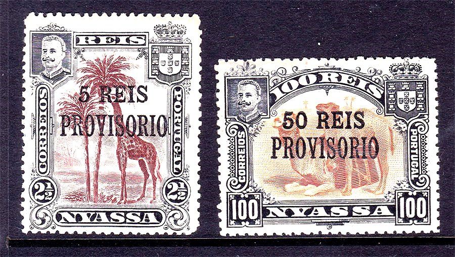 NM Фауна  Ньяса / Nyassa 1910 г MNH - - фото фото фото 0