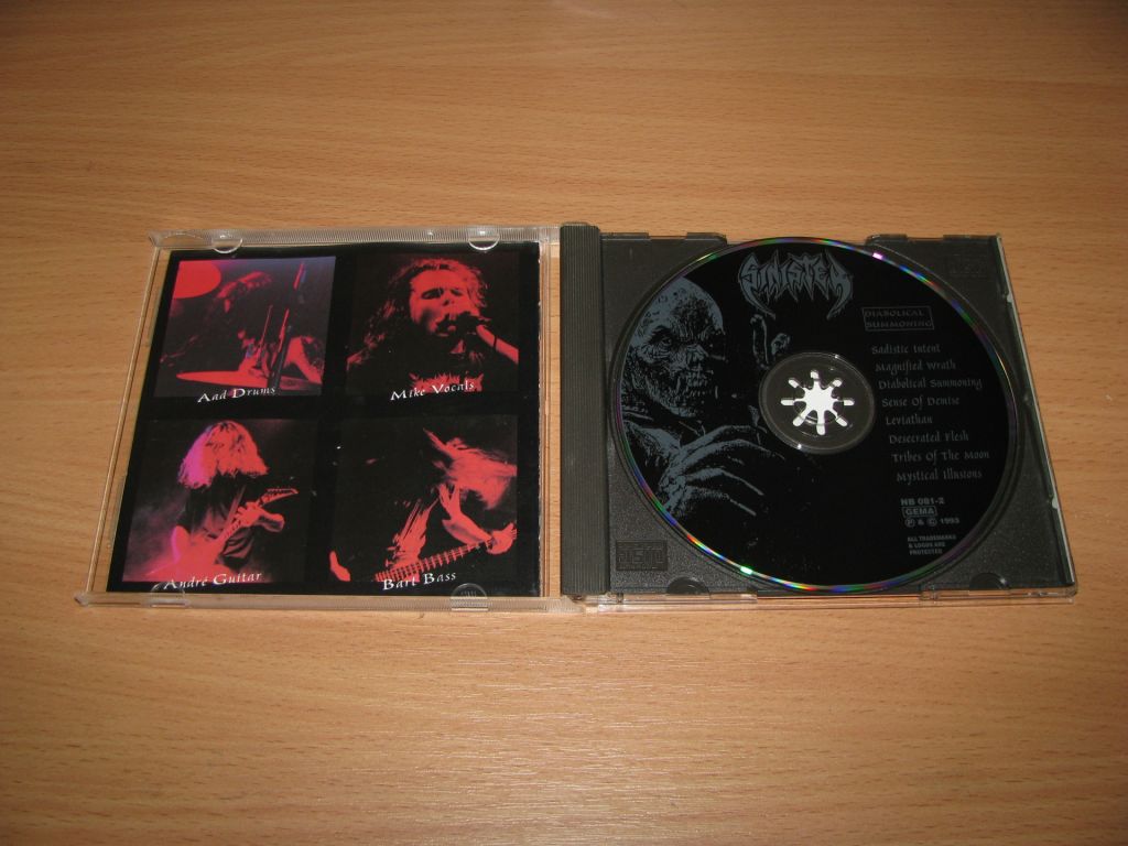 SINISTER - Diabolical Summoning     (1993 Nuclear Blast 1st press,Germany) - фото фото фото 1