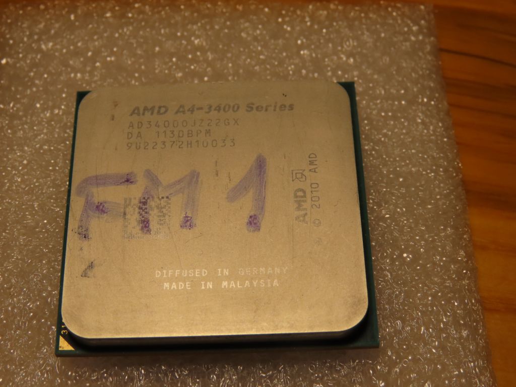 Процессор AMD A4-3400 2.7 GHz AD3400OJZ22GX  FM1 - фото фото фото 3