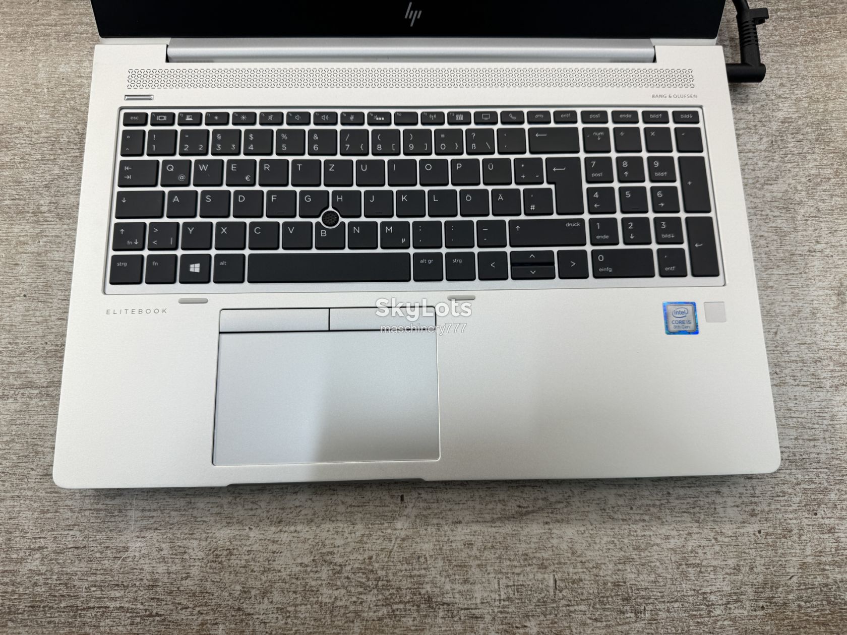 ноутбук hp 850 g5 intel core i5-8gen-4gb ram ddr4-№ss202 - фото фото фото 1