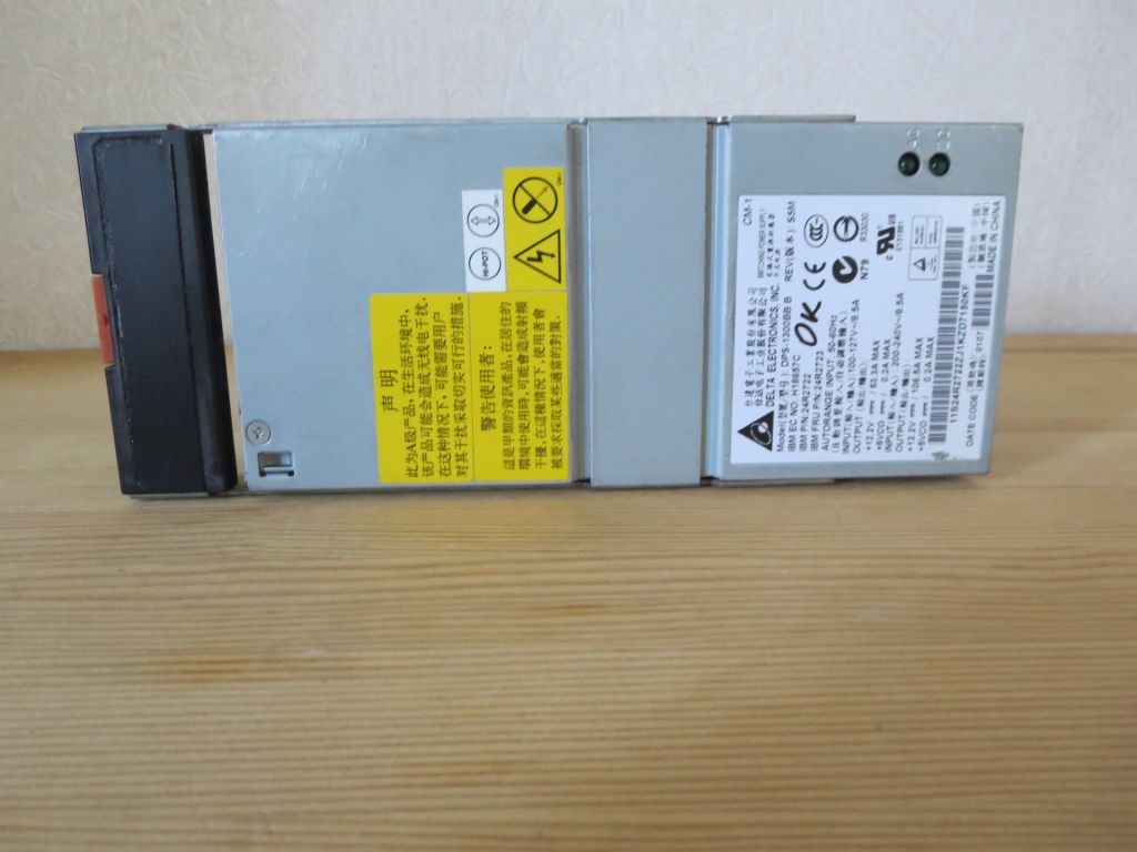 Блок питания серверный Delta DPS-1300BB 12V 106A 1300W - фото фото фото 0
