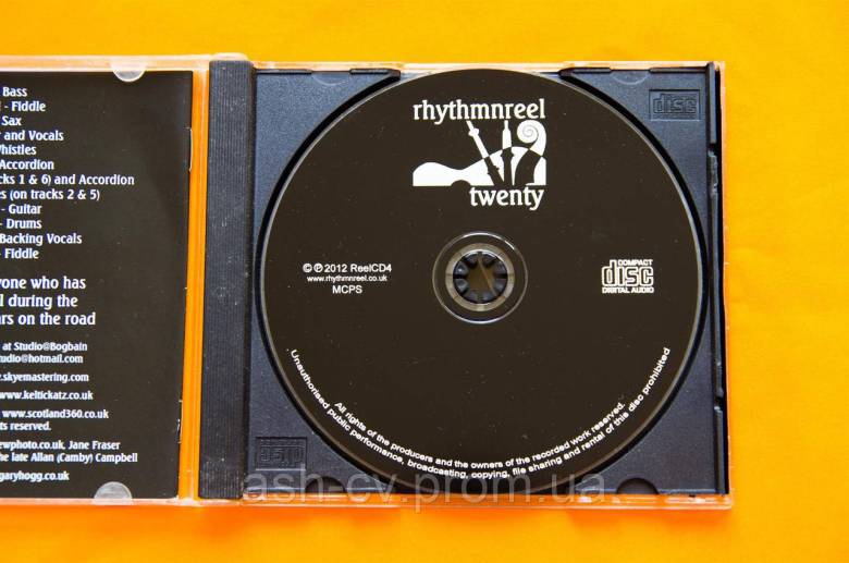 Музичний диск CD. RHYTHMNREEL - TWENTY - фото фото фото 4