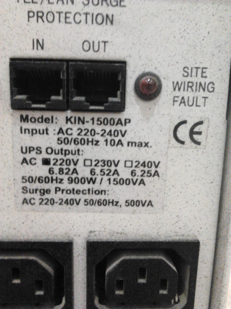 Потужний  ИБП UPS Powercom KIN-1500AP -1500ВА 900Вт синусоіда - фото фото фото 3