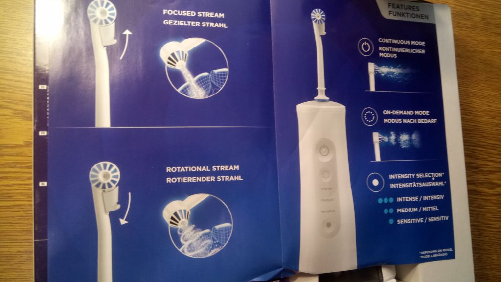 ИРРИГАТОР Oral-b Aquacare 6 BRAUN дефект - фото фото фото 4