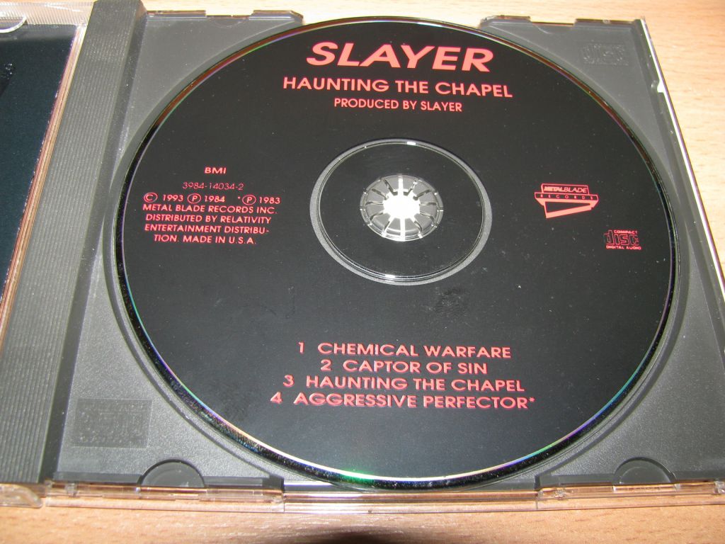 SLAYER - Haunting The Chapel  (1993 Metal Blade USA) - фото фото фото 2