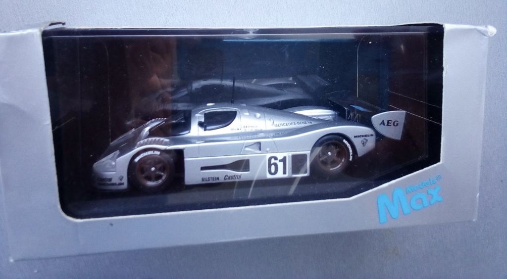 MAX MODELS 1:43 SAUBER MERCEDES C9 AEG #61 - фото фото фото 0