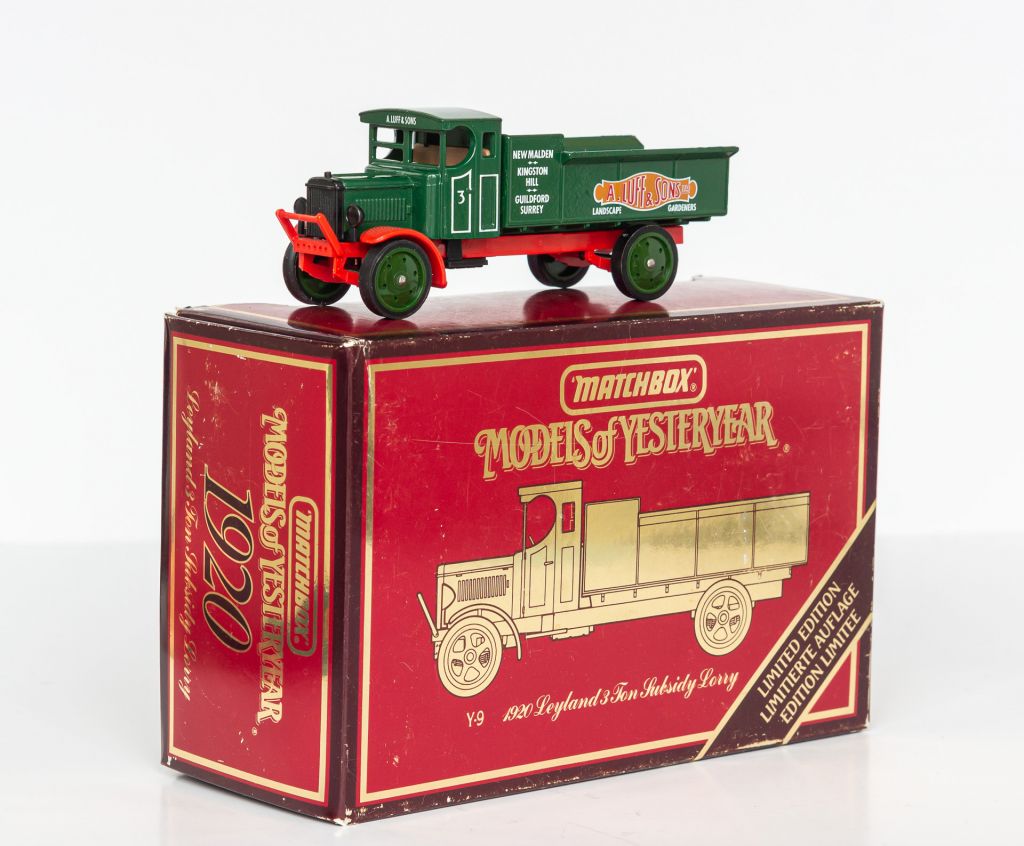 1:43 1920 Leyland 3 Ton Subsidy lorry, MATCHBOX Y-9 LE England - фото фото фото 0