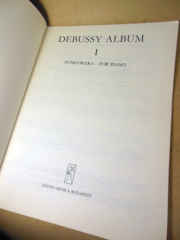 Debussy. Album I,II. Zongorara - For Piano - фото фото фото 1